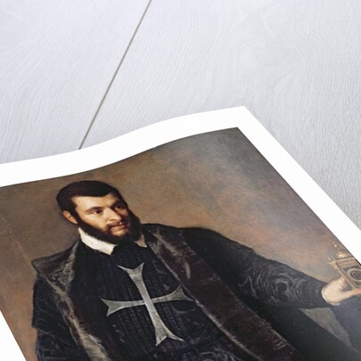 Portrait of a Knight of the Order of Malta by Titian
