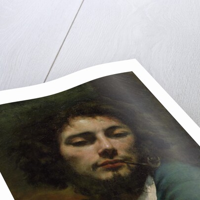 Self Portrait or, The Man with a Pipe, c.1846 by Gustave Courbet