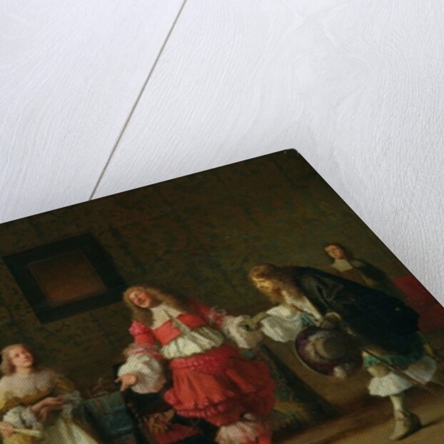 Mascarille Presenting Jodelet to Cathos and Madelon, 1865 by Jean Hegesippe Vetter