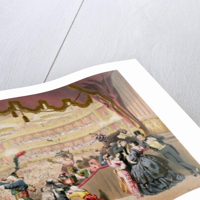 Ball at the Opera by Eugene Charles Francois Guerard