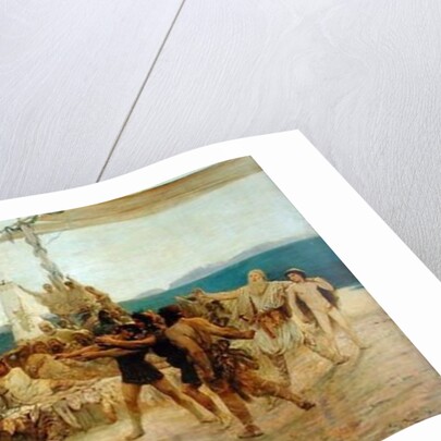 Gyptis and Protis, 1874 by Joanny Rave