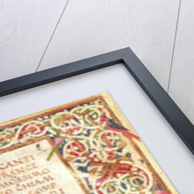 Song in praise of Laure by Italian School