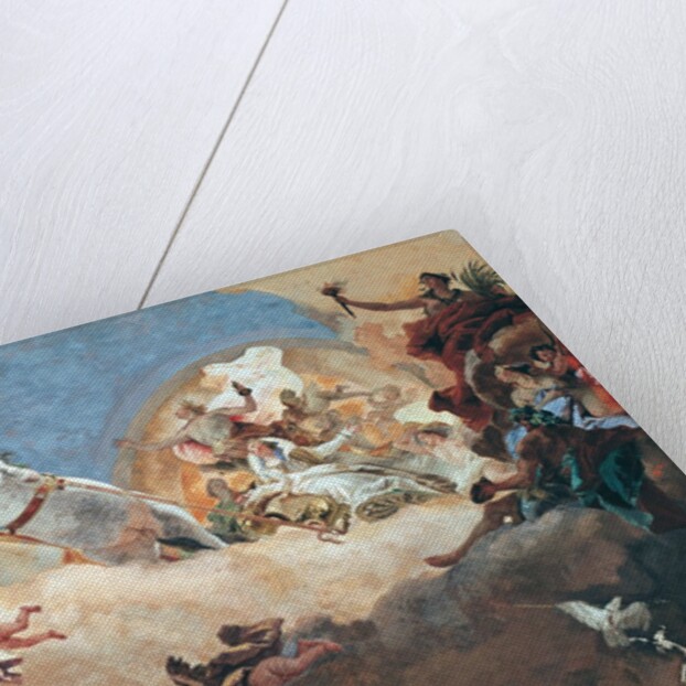 Apollo in his Sun Chariot driving Beatrice I to Frederick I Barbarossa by Giovanni Battista Tiepolo