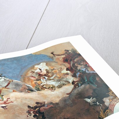 Apollo in his Sun Chariot driving Beatrice I to Frederick I Barbarossa by Giovanni Battista Tiepolo