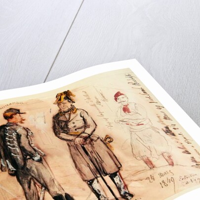 King Vittorio Emanuele II Meeting Joseph Radetsky von Radetz at Vignale, 24th March 1849 by Albrecht Adam