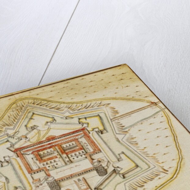 Plan of the citadel of Milan by French School