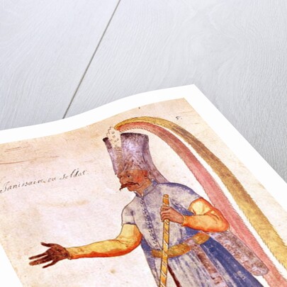 A Janissary or soldier, 1567 by French School