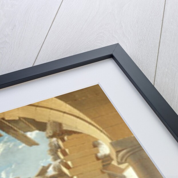 Construction of a Wheat Market, 1765 by Pierre-Antoine Demachy