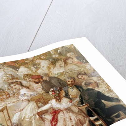 Dinner at the Tuileries, 1867 by Henri Baron