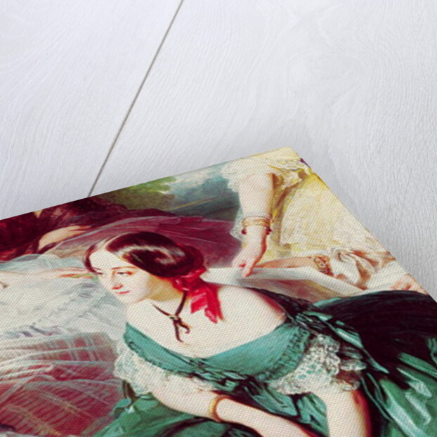 Empress Eugenie and her Ladies in Waiting by Franz Xaver Winterhalter