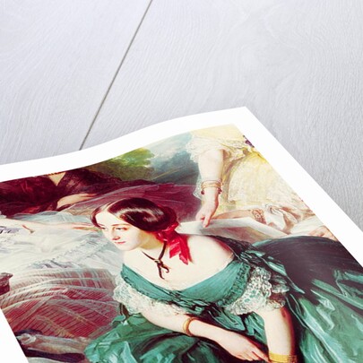 Empress Eugenie and her Ladies in Waiting by Franz Xaver Winterhalter