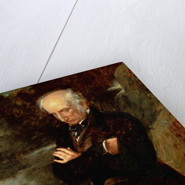 Portrait of William Wordsworth 1842 by Benjamin Robert Haydon