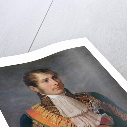 Portrait of Prince Eugene de Beauharnais Viceroy of Italy and Duke of Leuchtenberg, c.1804 by French School