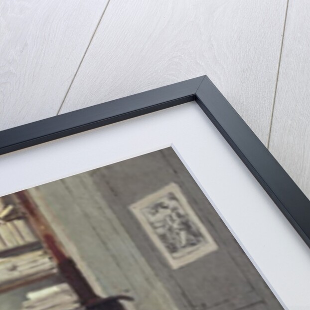 Interior of the Study of Doctor X by Jean-Charles Cazin