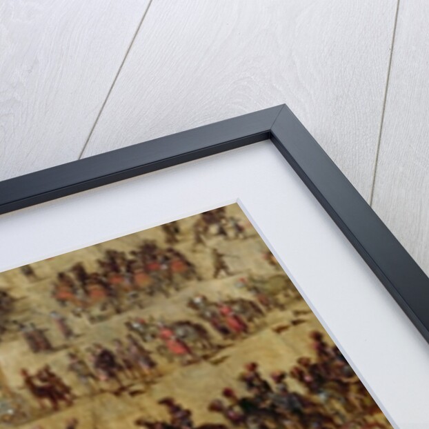 The Place Royale and the Carrousel in 1612 by French School