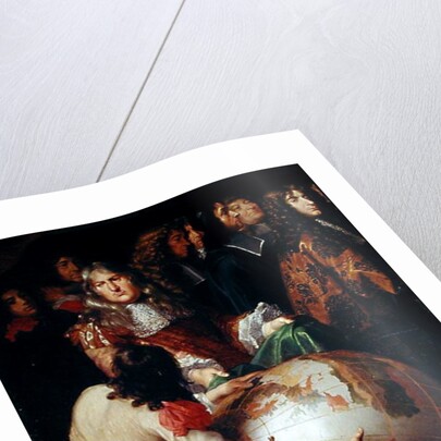 Jean-Baptiste Colbert Presenting the Members of the Royal Academy of Science to Louis XIV by Henri Testelin