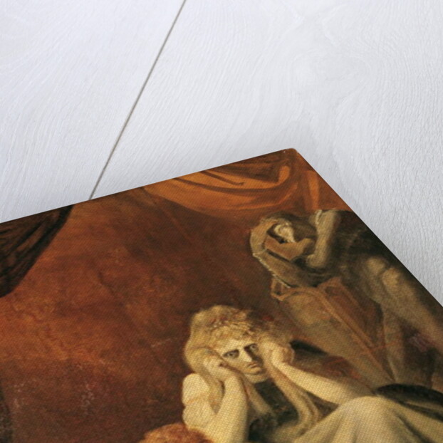 Here I and Sorrow Sit by Henry Fuseli