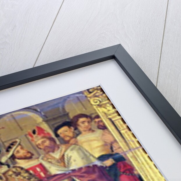 Coronation of Pope Celestine V in August 1294 by French School