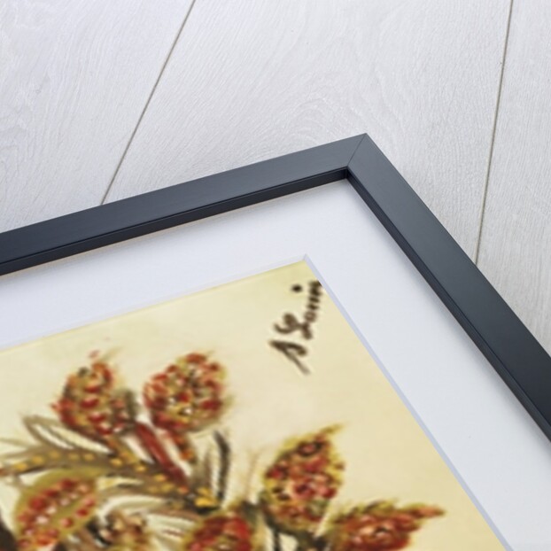 Pomegranate on a Green Background, 1930 by Seraphine (1864-1942) Louis