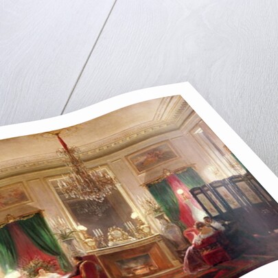 Salon of Princess Mathilde Bonaparte Rue de Courcelles, Paris, 1859 by Charles Giraud