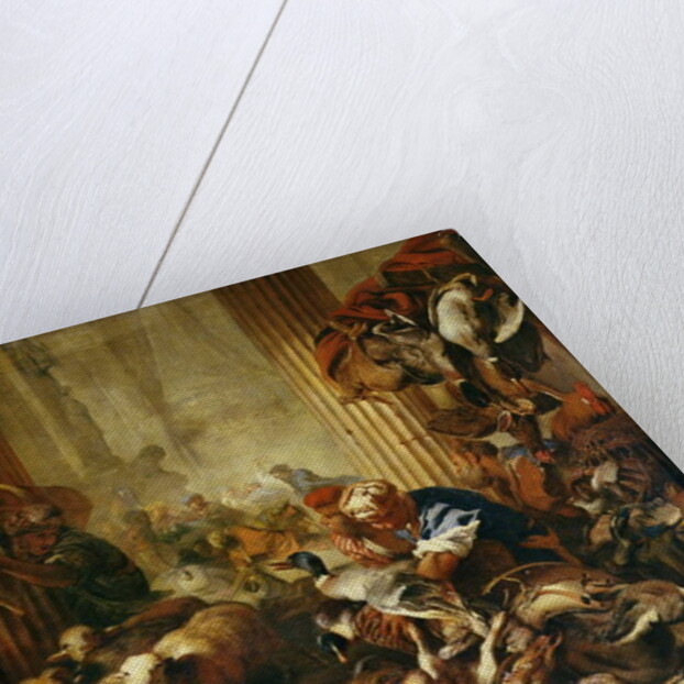Jesus Driving the Merchants from the Temple by Giovanni Benedetto Castiglione