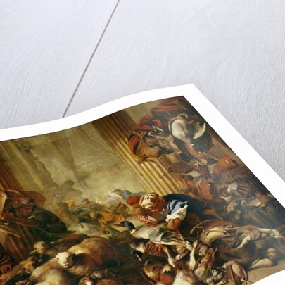 Jesus Driving the Merchants from the Temple by Giovanni Benedetto Castiglione