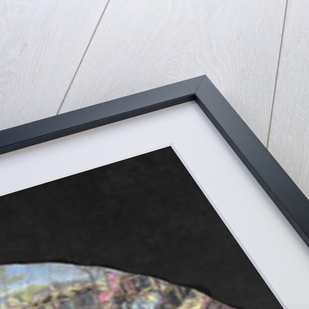 Fan depicting the marriage of Louis of France and Marie-Anne de Baviere at Vitry-le-Francois in 1680 by French School