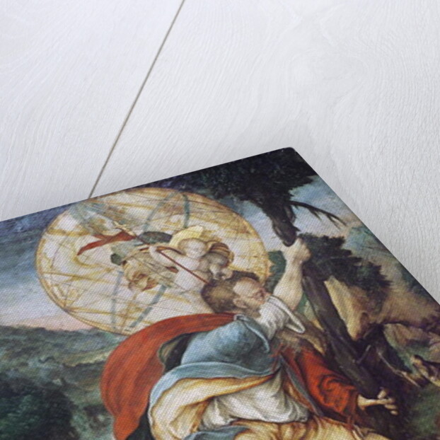 St. Christopher Carrying the Christ Child by Master of Messkirch