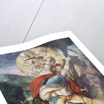 St. Christopher Carrying the Christ Child by Master of Messkirch