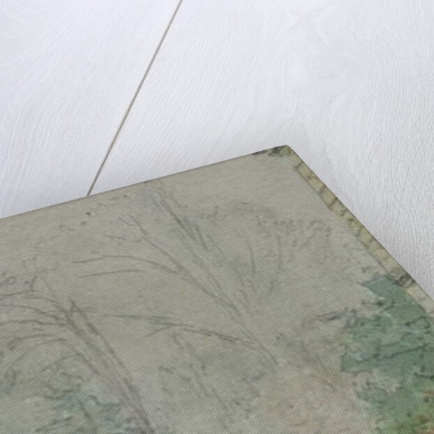 The Steps of Les Fourneaux at Melun by Henri Rouart