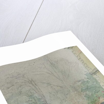 The Steps of Les Fourneaux at Melun by Henri Rouart