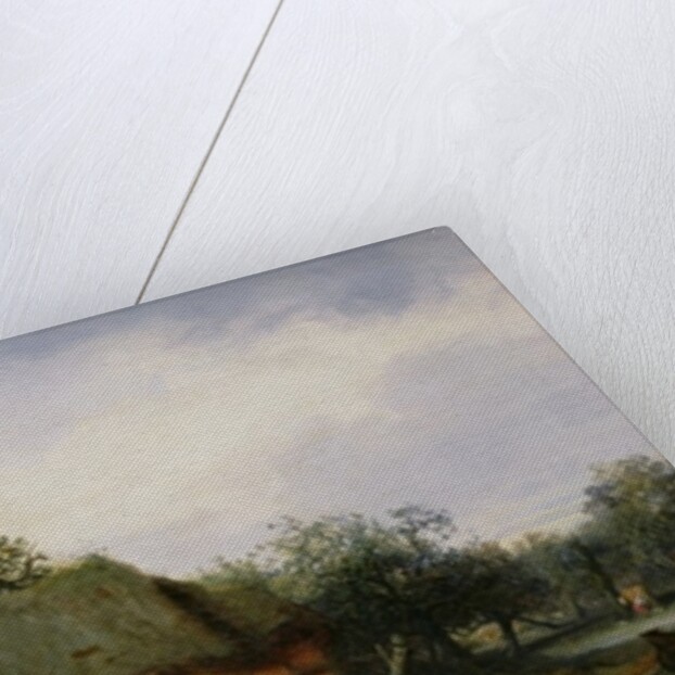 A Farm in Normandy by Nicolas Louis Cabat