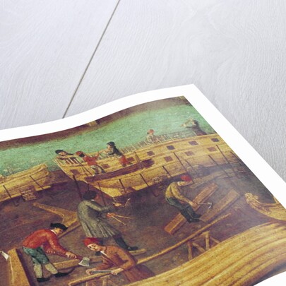 Sign for the Marangoni Family of shipbuilders, Venetian, 1517 by Italian School