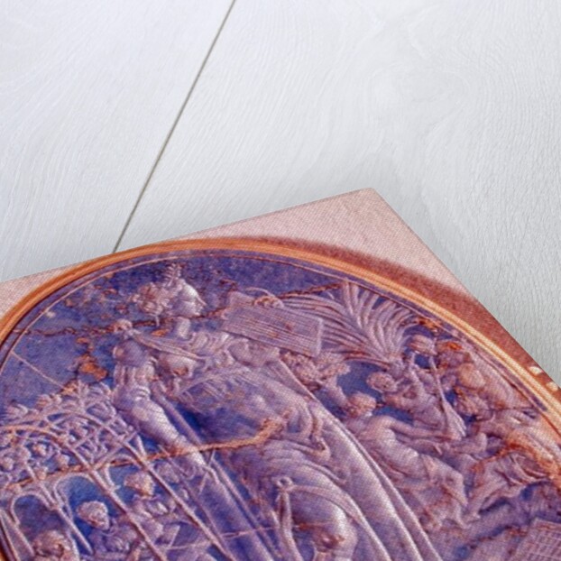 Relief depicting an Allegory of Music by French School