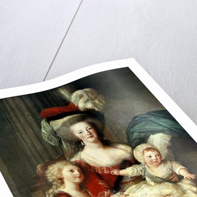 Marie-Antoinette and her Four Children, 1787 by Elisabeth Louise Vigee-Lebrun