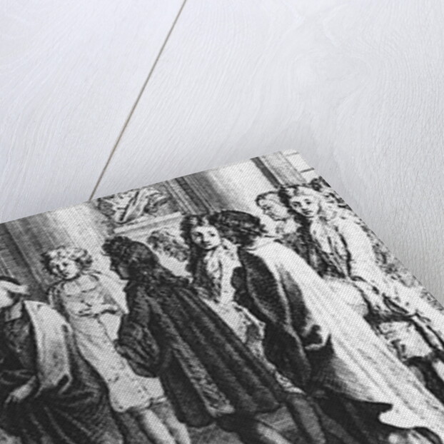 Members of the French Academy presenting the dictionary to Louis XIV in 1694 by Jean-Baptiste Corneille