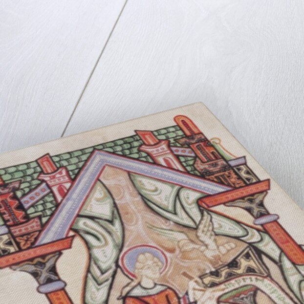 Ms 75 fol.63v St. John the Evangelist by French School