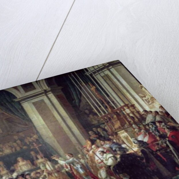 The consecration of the Emperor Napoleon I and Coronation of the Empress Josephine, 1806 by Jacques Louis David