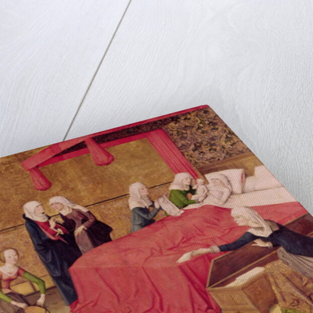 The Birth of the Virgin by Master of the Life of Virgin Mary