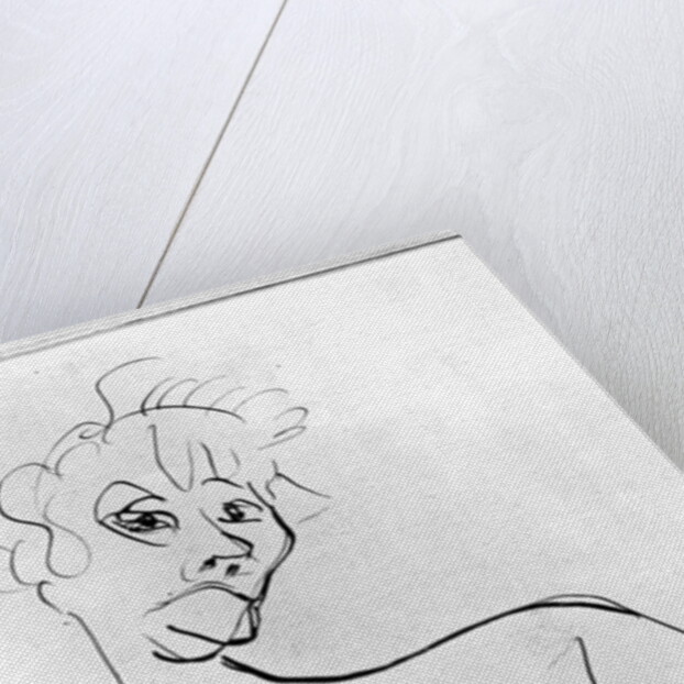 Yvette Guilbert 1894 by Henri de Toulouse-Lautrec