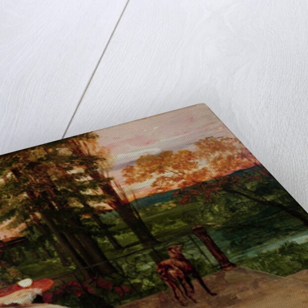 Woman of Frankfurt, 1858 by Gustave Courbet