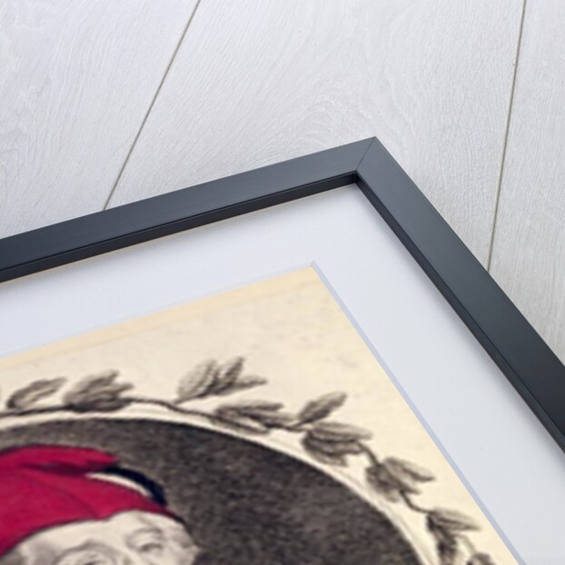 Louis XVI wearing a phrygian bonnet presented to him by the nation, 20th June 1792 by French School