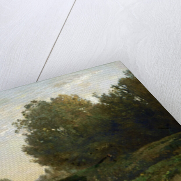 The Banks of the Oise, Morning, 1866 by Charles Francois Daubigny