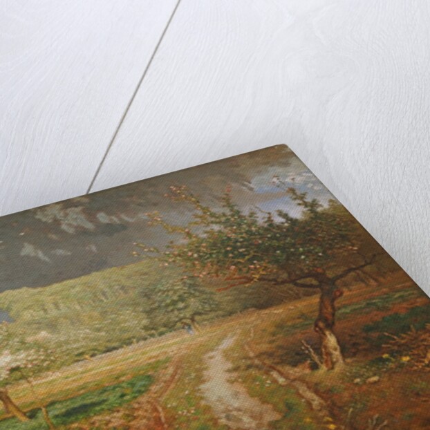 Spring at Barbizon, 1868-73 by Jean-Francois Millet