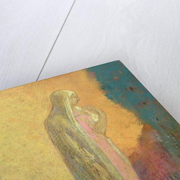 Standing Veiled Woman by Odilon Redon