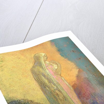 Standing Veiled Woman by Odilon Redon