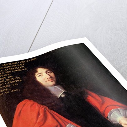 Portrait of Olivier Lefevre by Philippe de Champaigne