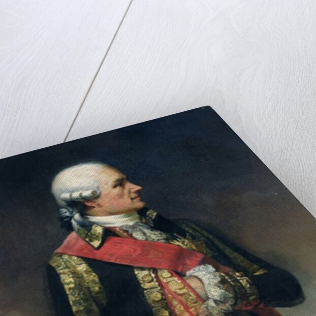 Jean-Baptiste de Vimeur Count of Rochambeau by Charles-Philippe Lariviere