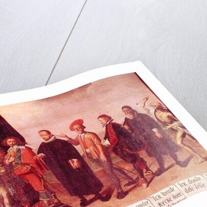 The Pope and Death by Flemish School