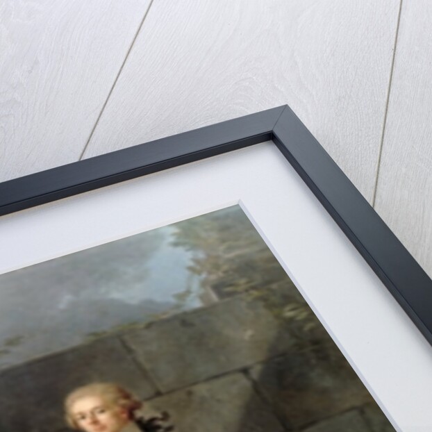 Equestrian Portrait of Stanislas Kostka Potocki 1781 by Jacques Louis David